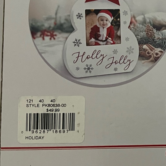 Malden Snowman & Baby's 1st Christmas Frame 2-piece Gift Set NEW in box MSRP $50 - Picture 6 of 6